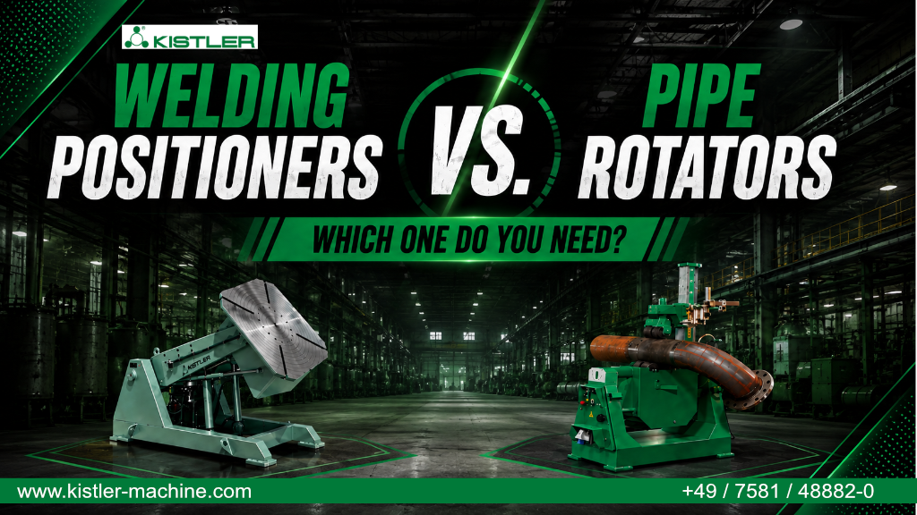Welding Positioners vs. Pipe Rotator
